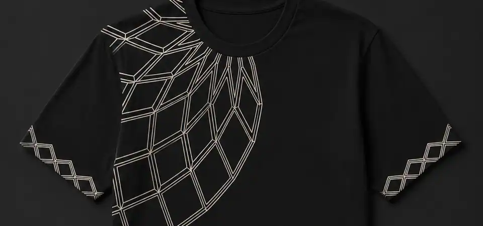 APPAREL DESIGN: T-shirt 01 black